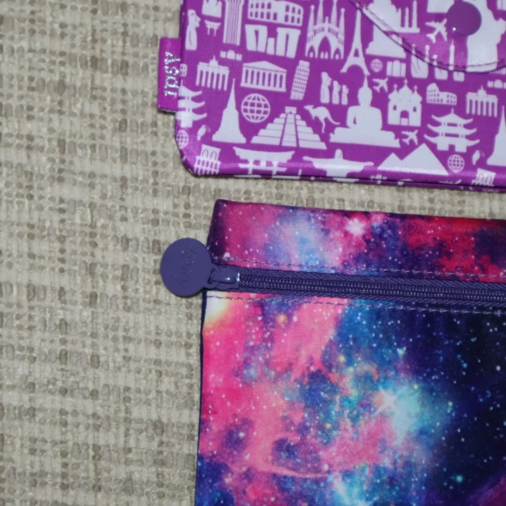 5/$15 Ipsy Purple, Different Themed Glam/Makeup Bags.